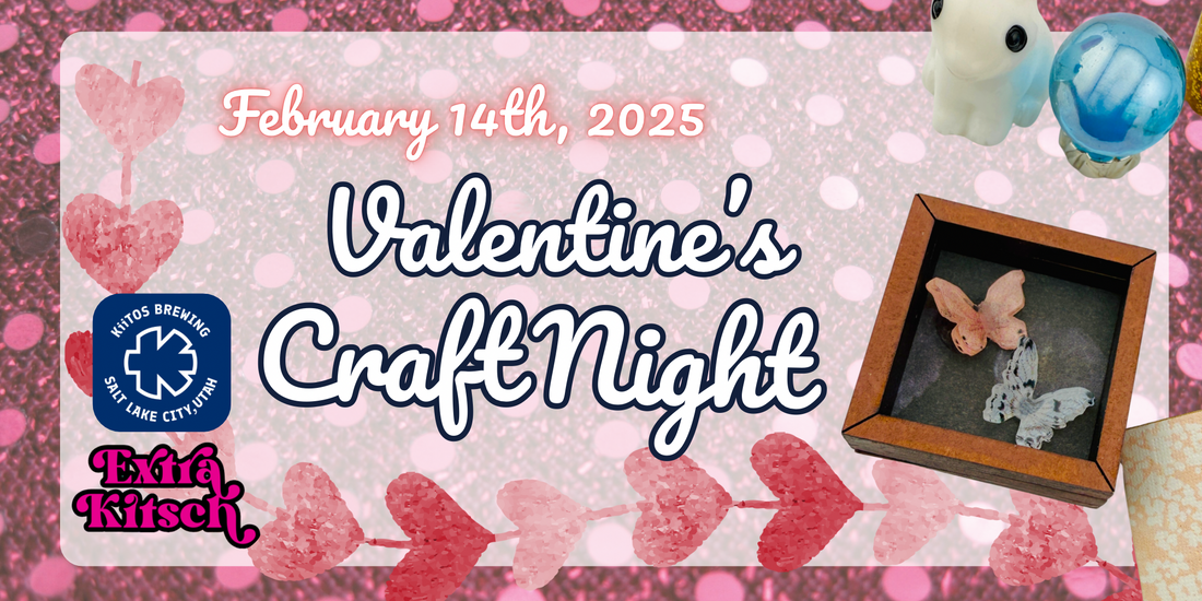 2/14/2025 | Valentine’s Mini Bookshelf Workshop @ Kiitos Brewing