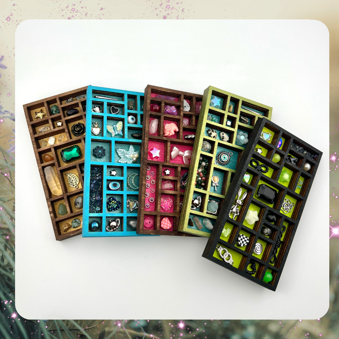 Miniature Curio Tray – Decorated with Tiny Treasures