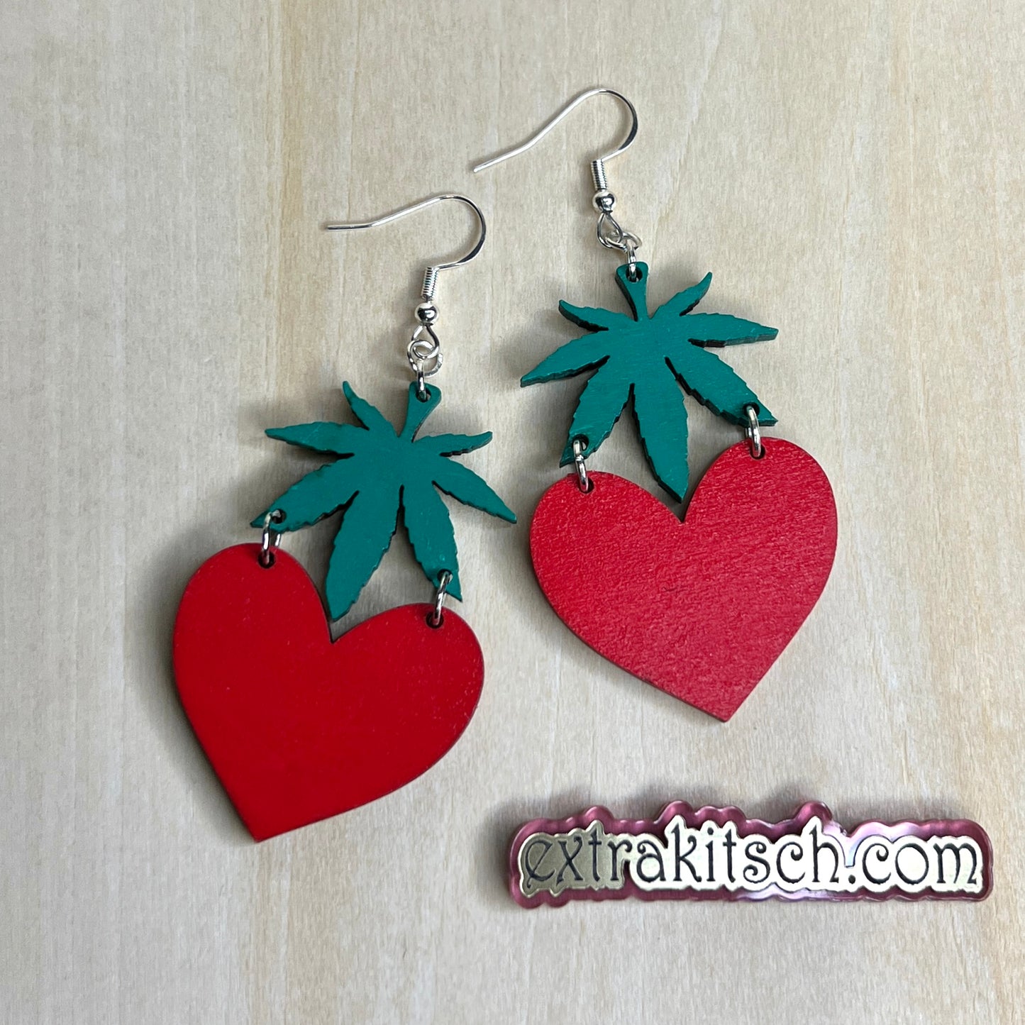 I β€οΈ 420 Dangle Earrings