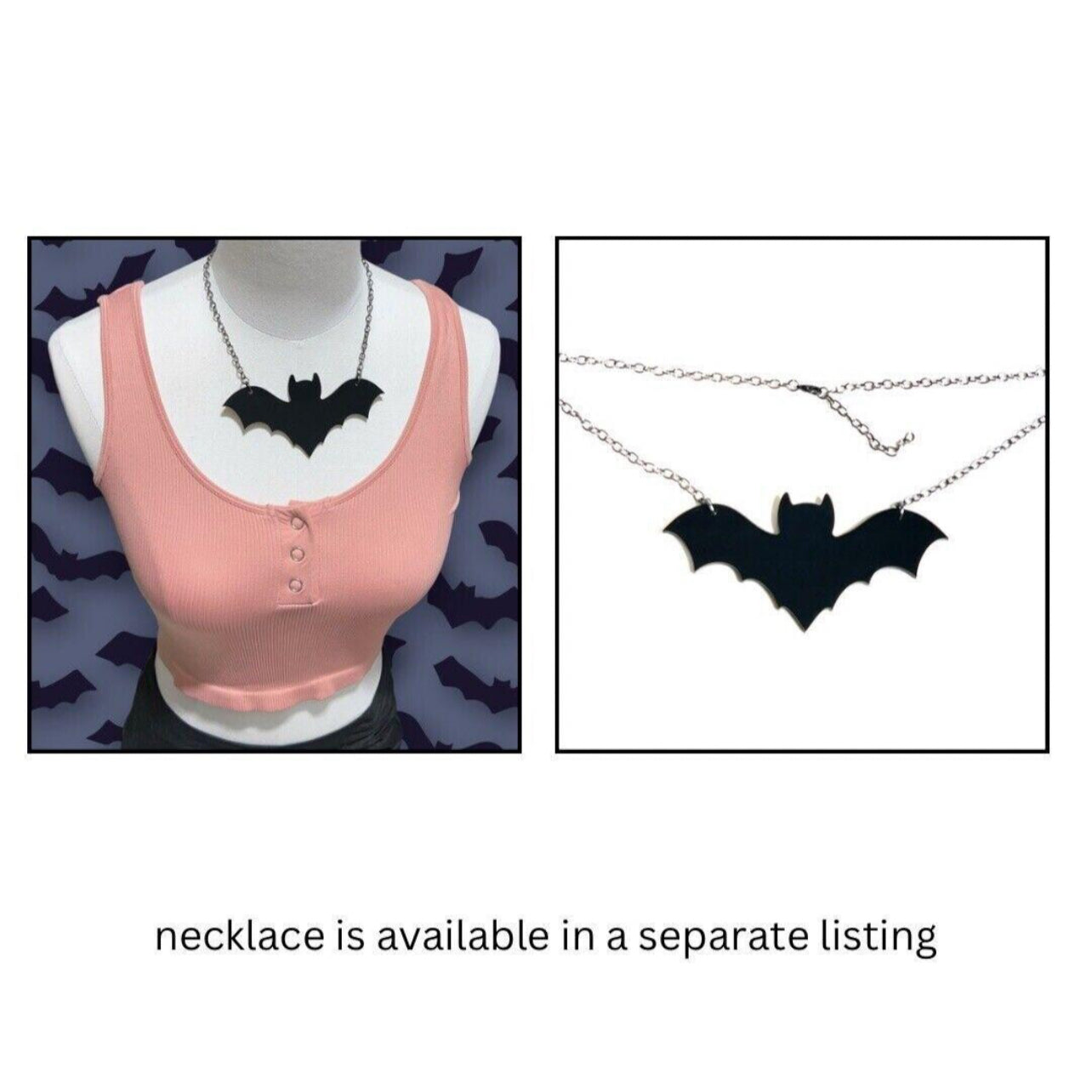 Triple Bat Dangle Earrings