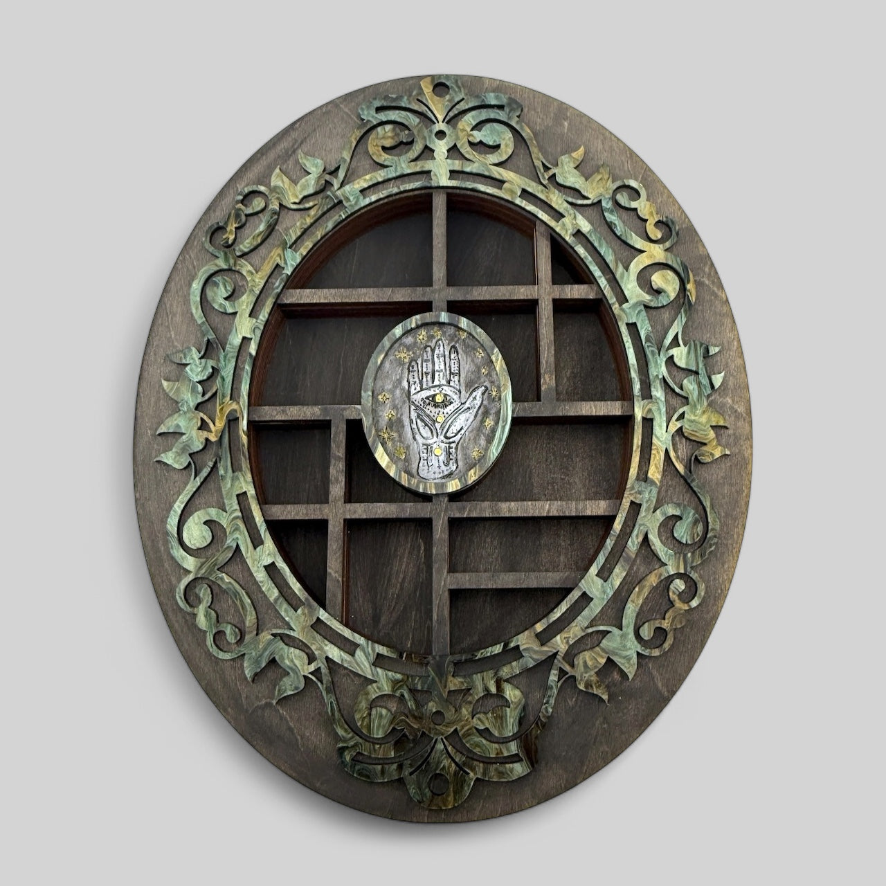 Palmistry Mini Curio Shelf