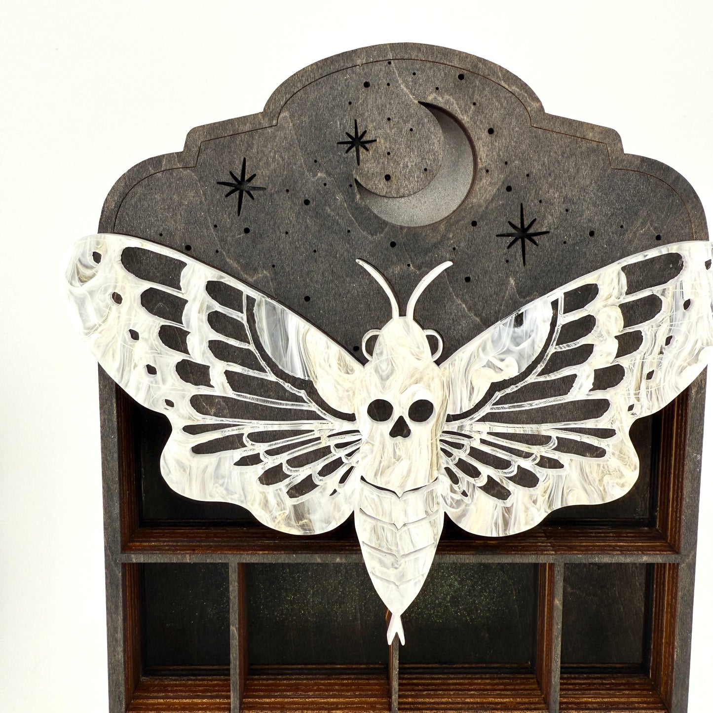 Death Moth Magic Mini Curio Shelf