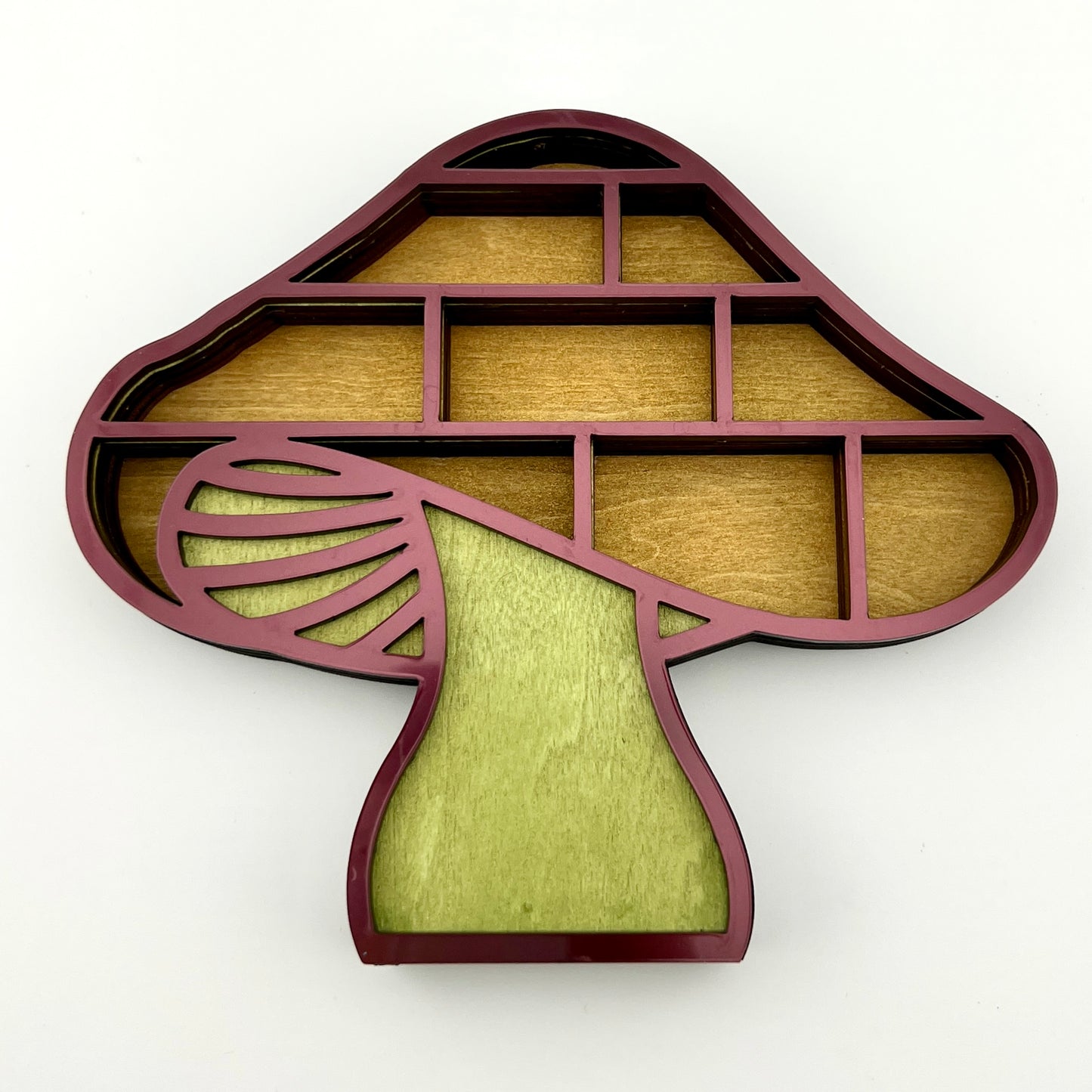 Mini Mushroom Curio Shelf