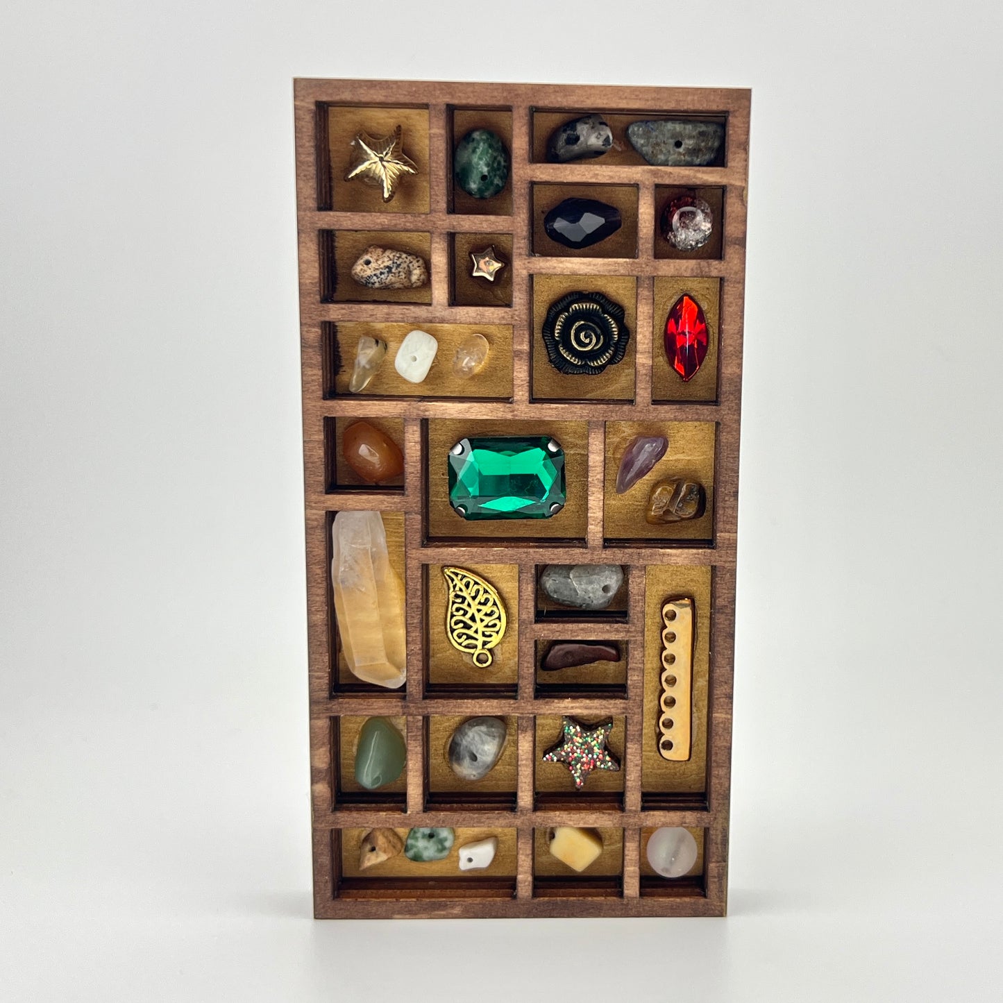 Miniature Curio Tray – Decorated with Tiny Treasures