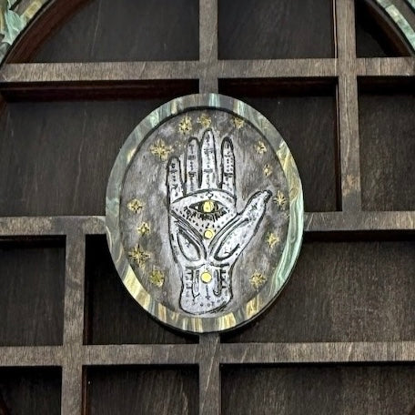 Palmistry Mini Curio Shelf