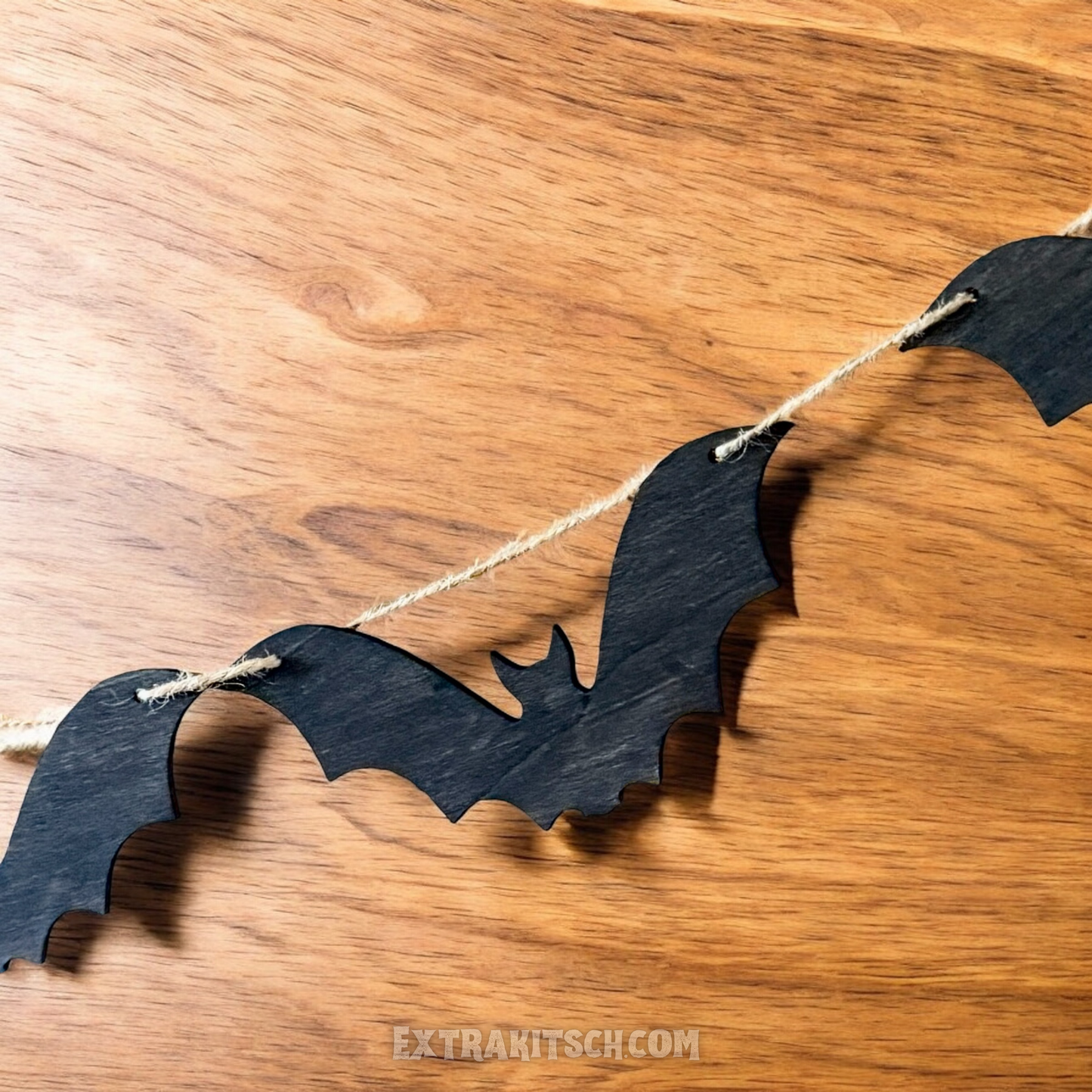 Wood Bat Garland