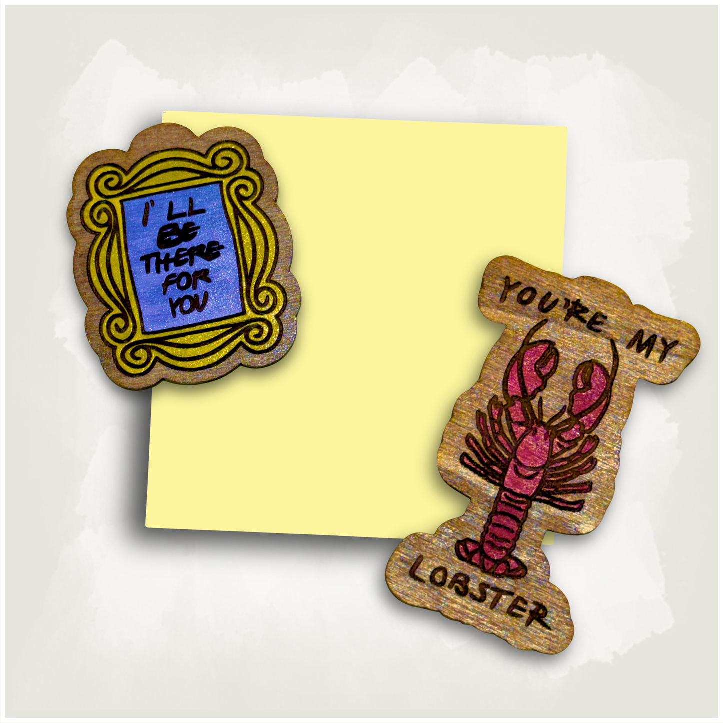 Frame and Lobster Magnet Set