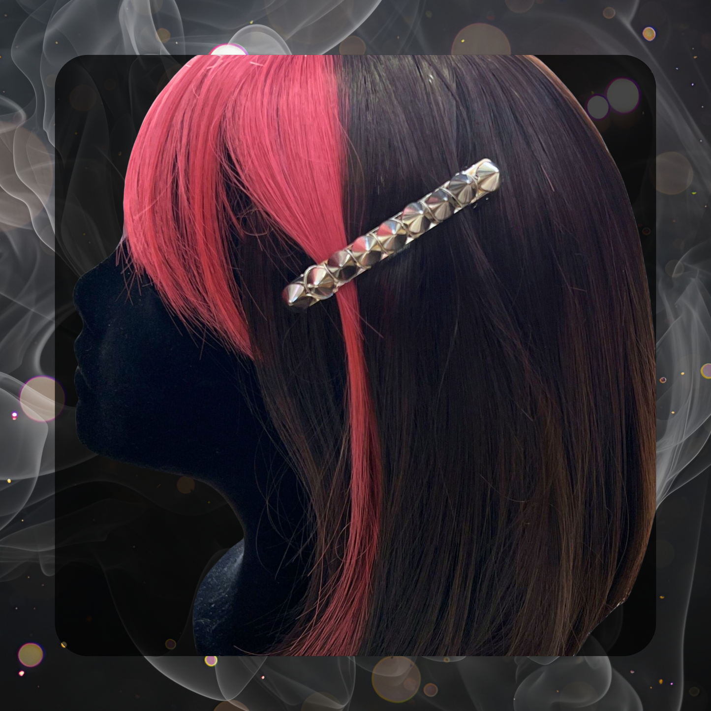 Spiky Y2K Hair Barrettes – Punk Rock Clip Set