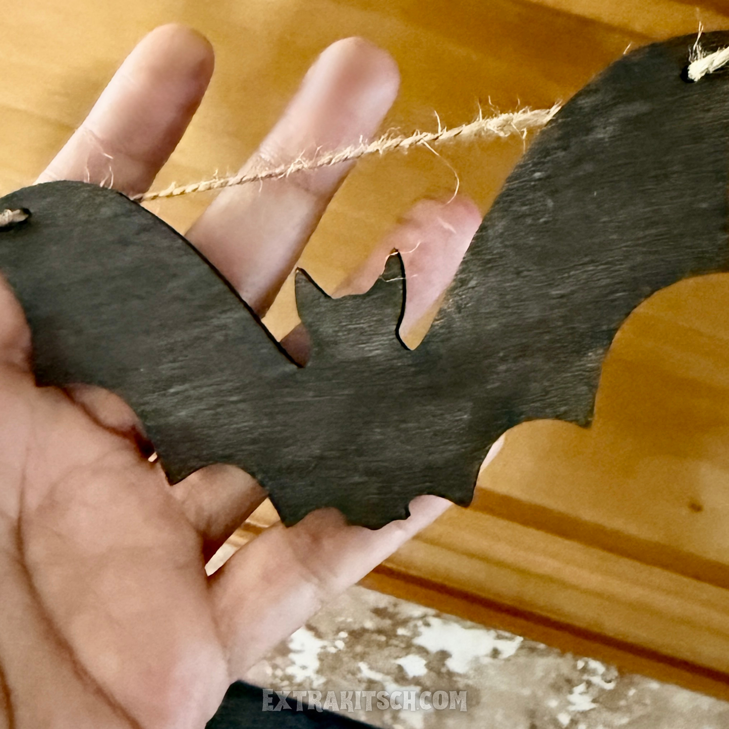 Wood Bat Garland