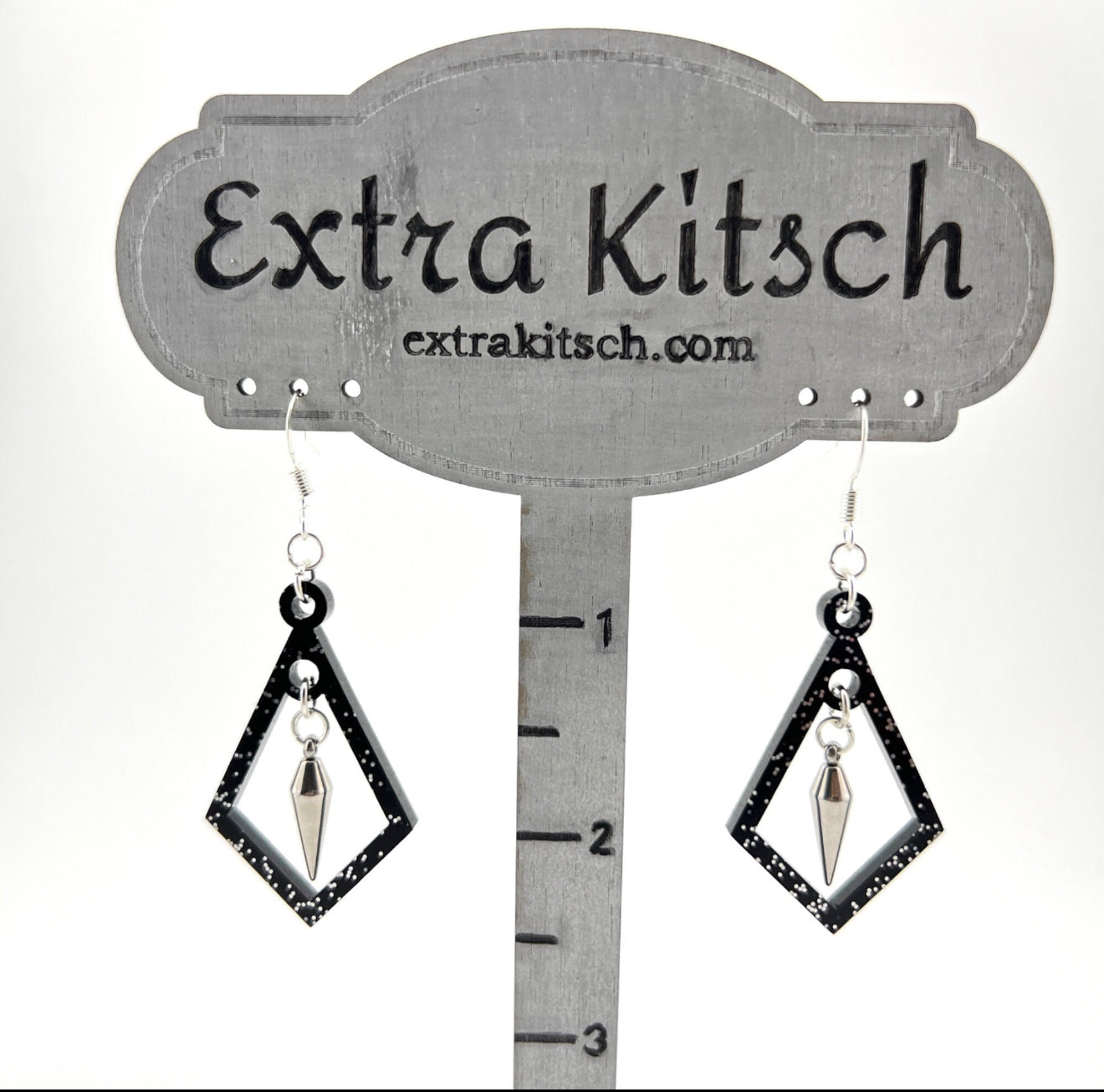 Goth Punk Spike Earrings