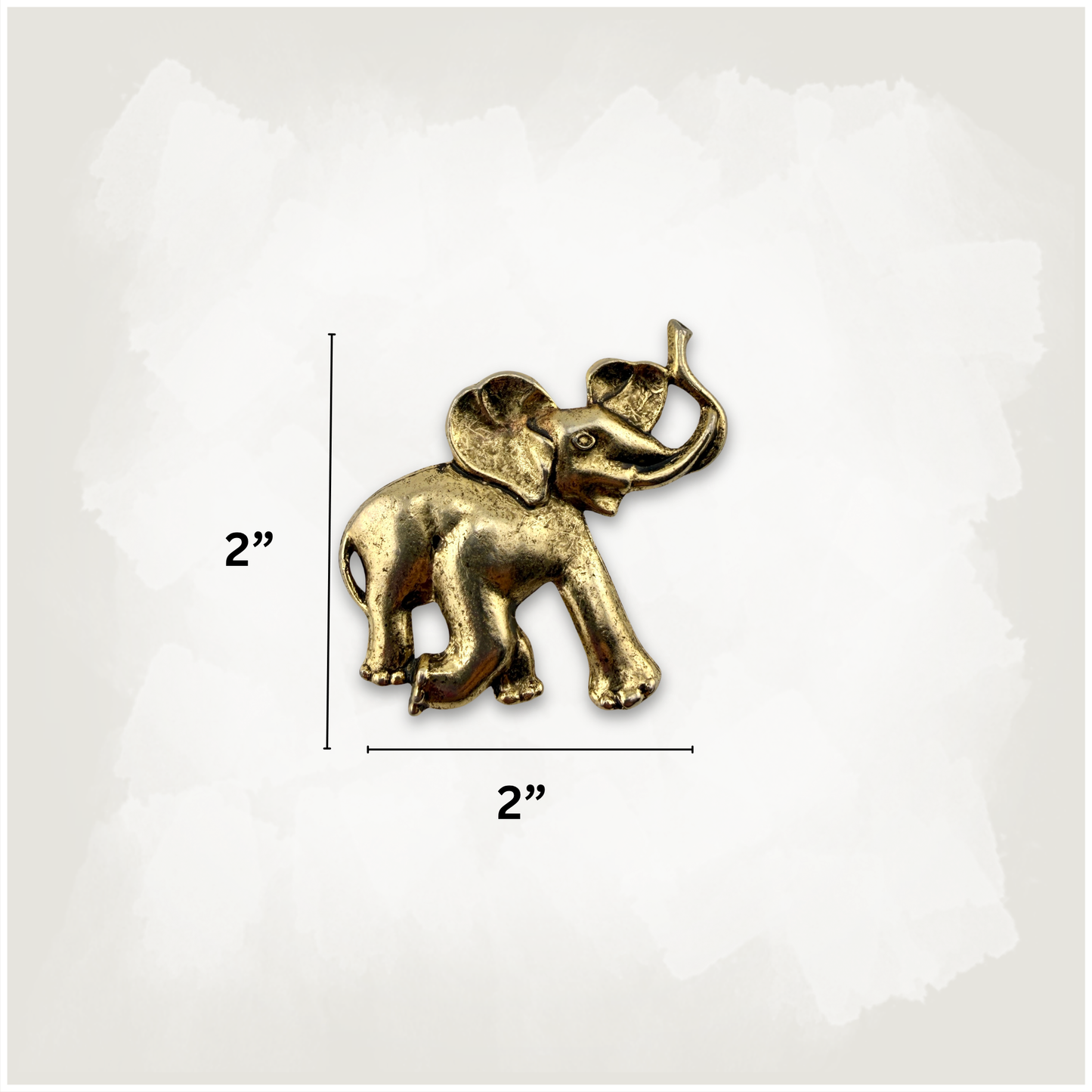 Vintage Lucky Elephant Brooch