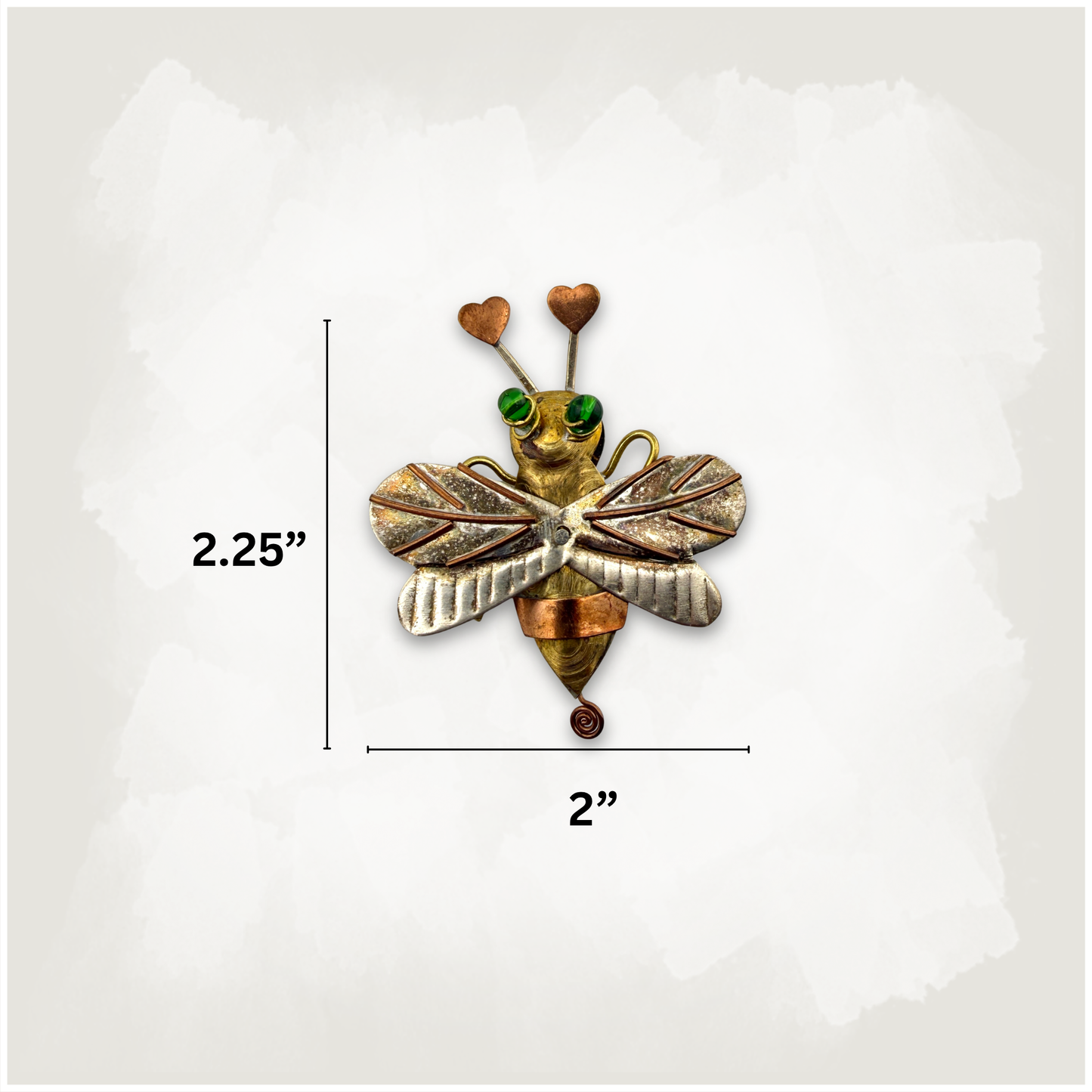 Vintage Love Bug Brooch