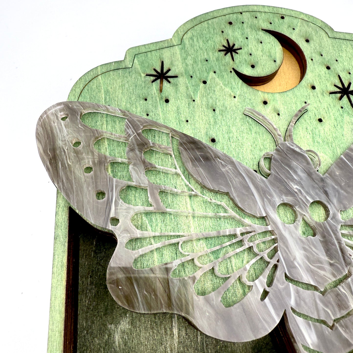 Death Moth Magic Mini Curio Shelf