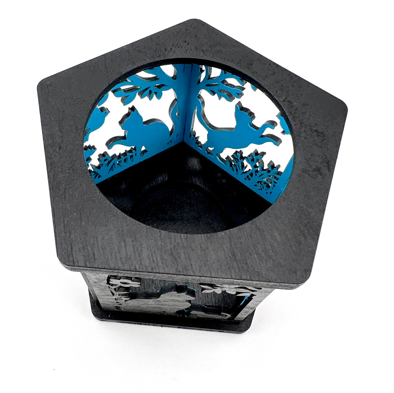 DIY Craft Kit: Cat Tealight Lantern Night Light