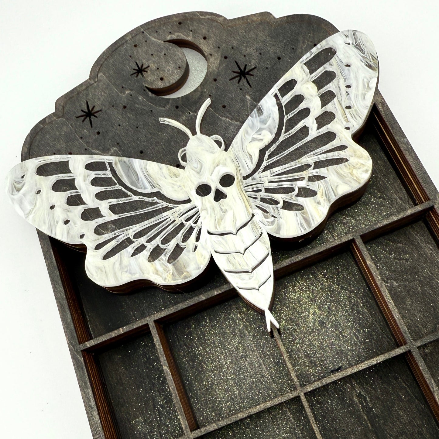 Death Moth Magic Mini Curio Shelf