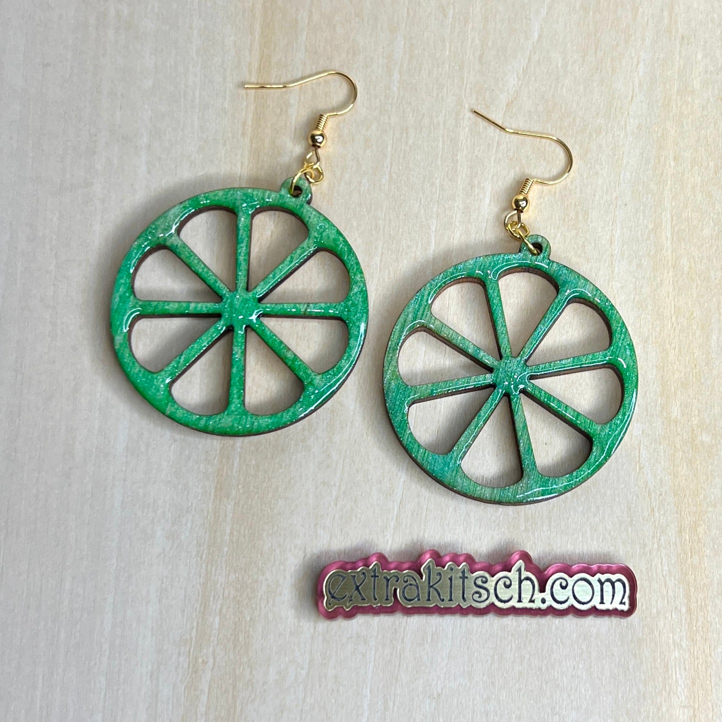 Lime Earrings