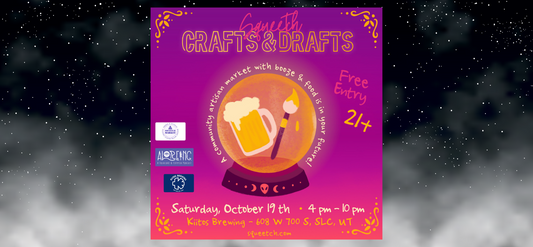 10/19/24 - Crafts and Drafts Halloween Event at Kiitos