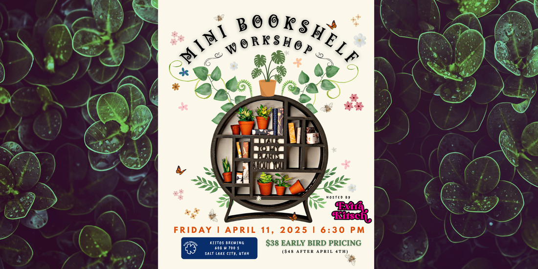 4/11/2025 | Mini Bookshelf Workshop: Spring Plant Stand