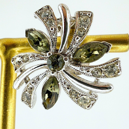 Vintage Bogoff Atomic Starburst Clip-On Earrings