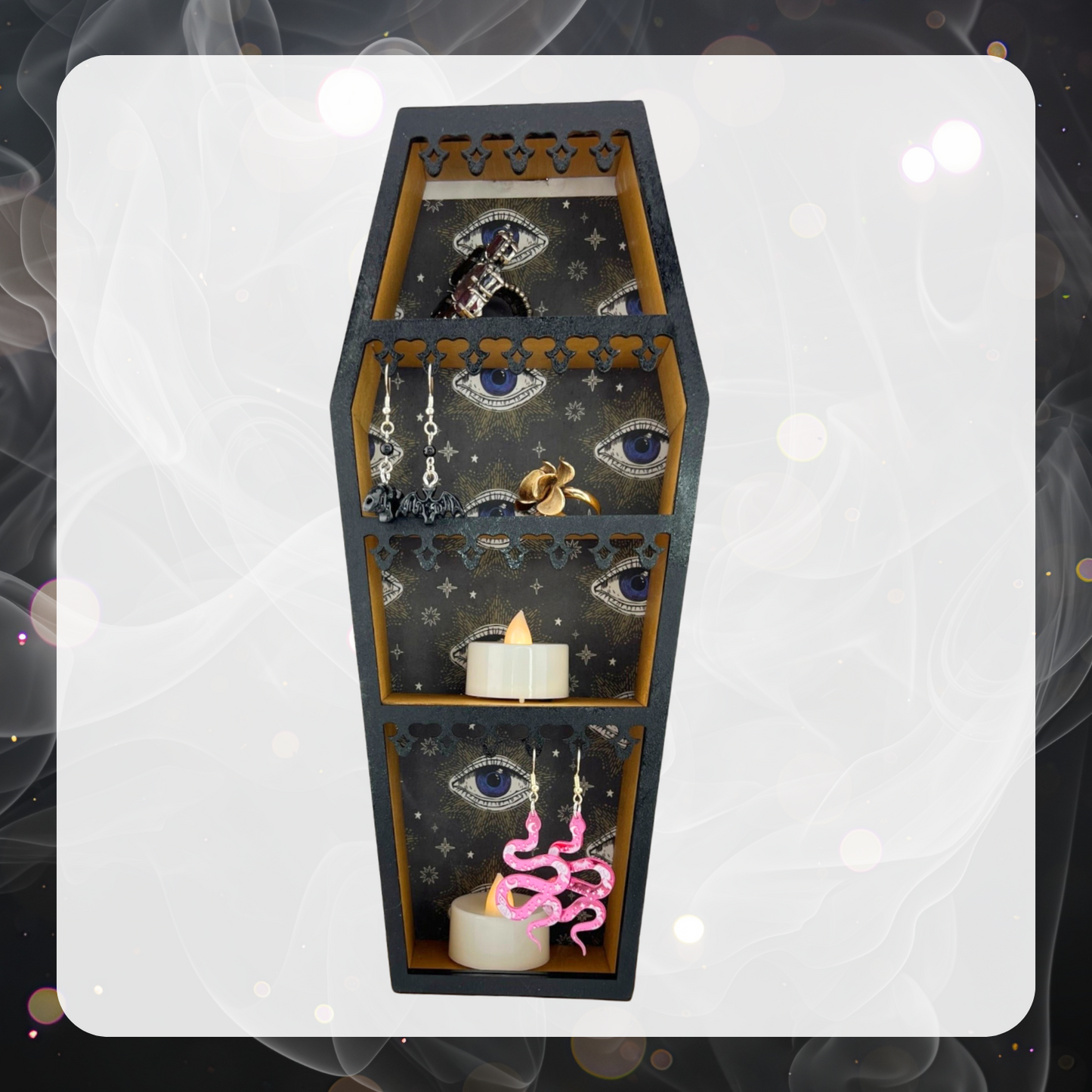 Coffin Curio Shelf