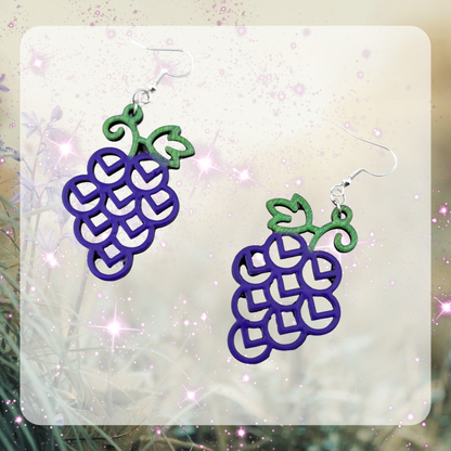 Grape Earrings