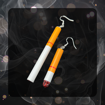 Cigarette Earrings