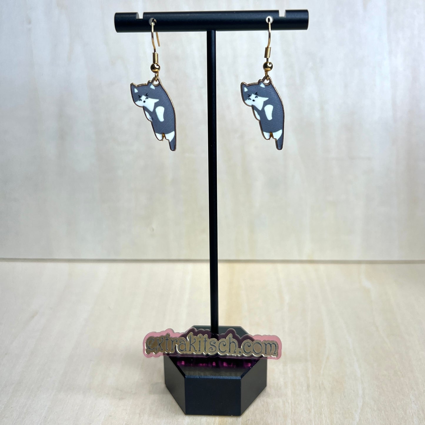 Kitten Charm Earrings