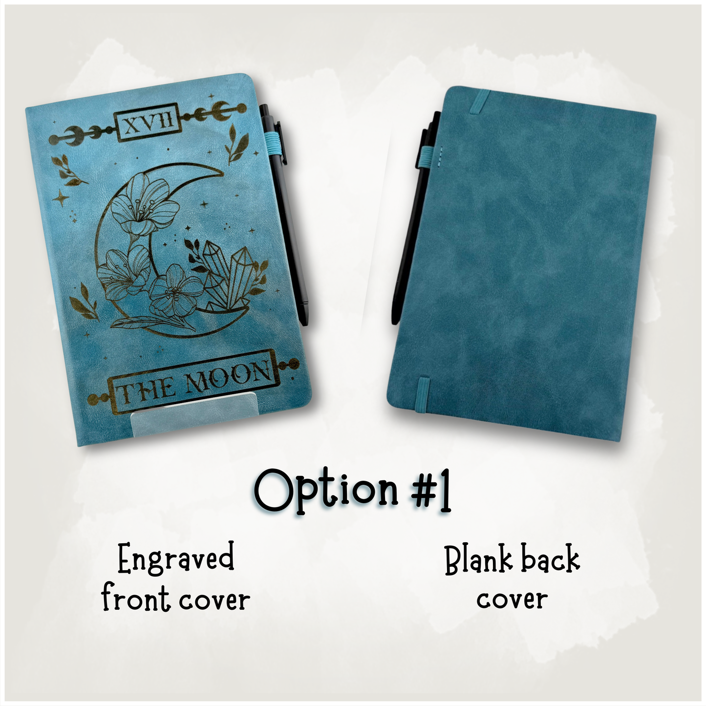 Moon Crystal Tarot Journal