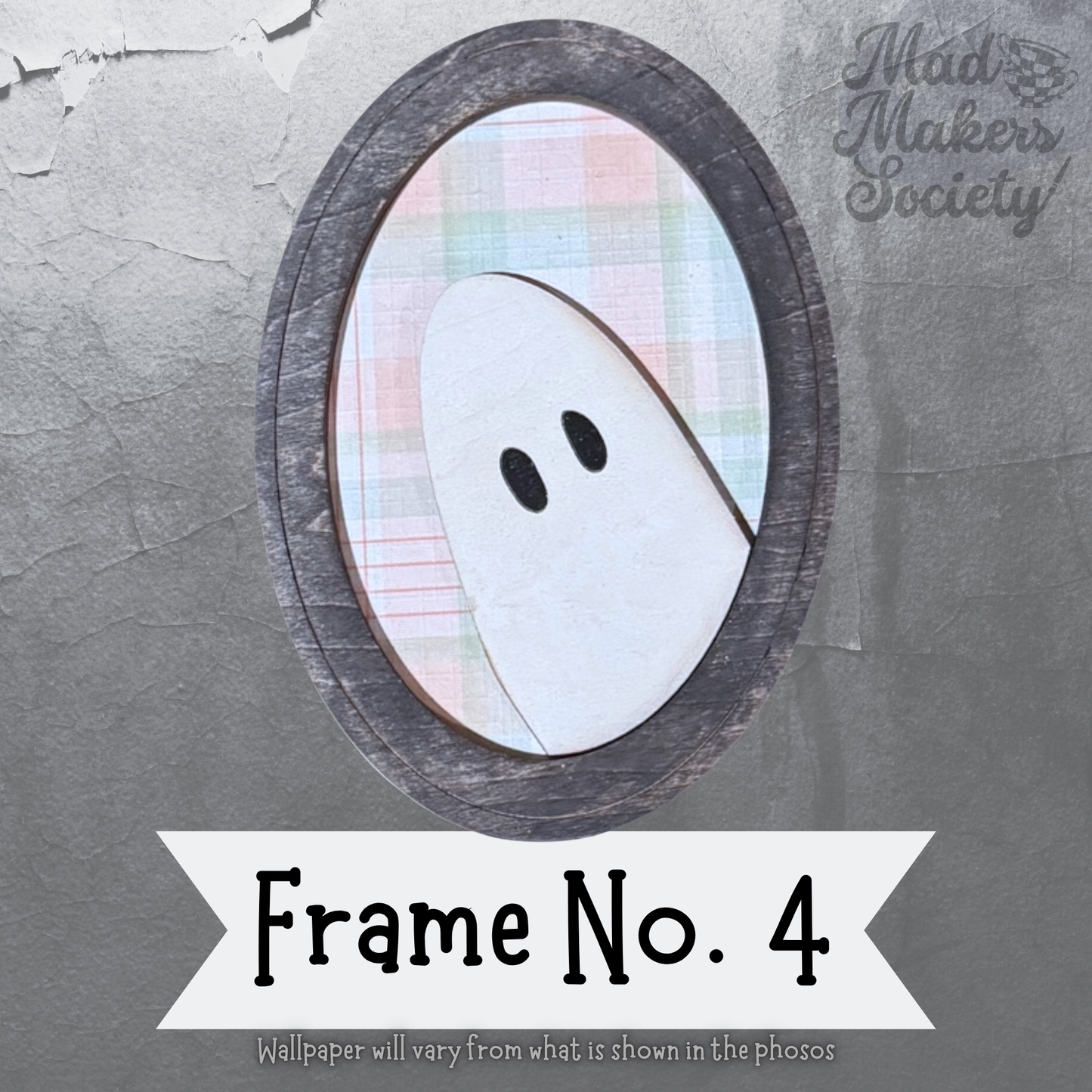 Spooky Ghost Portrait DIY Craft Kit