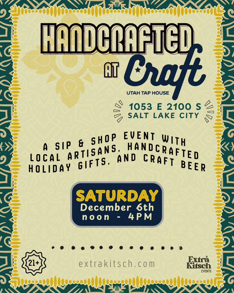 Handcrafted at Craft by Proper