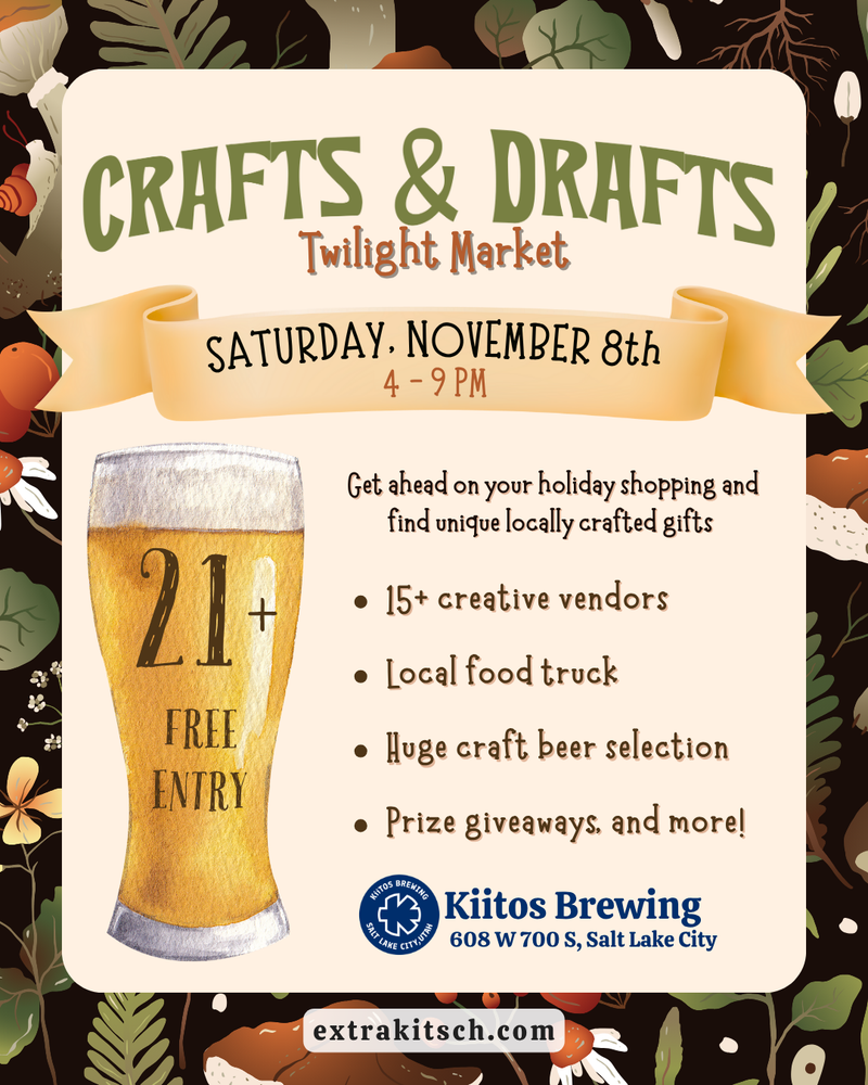 Crafts & Drafts at Kiitos!