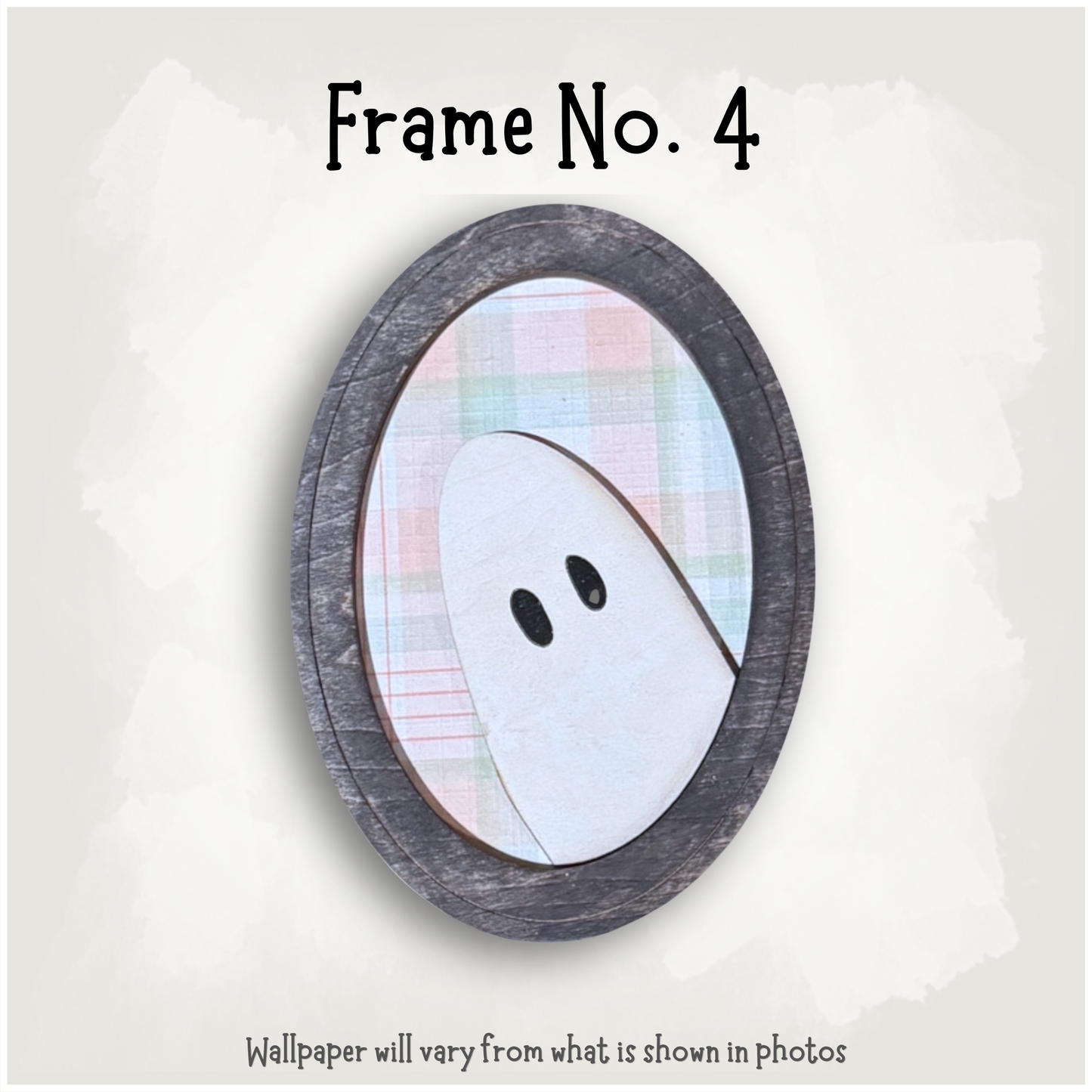 Spooky Ghost Portrait DIY Craft Kit