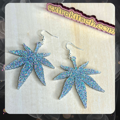 420 Leaf Earrings