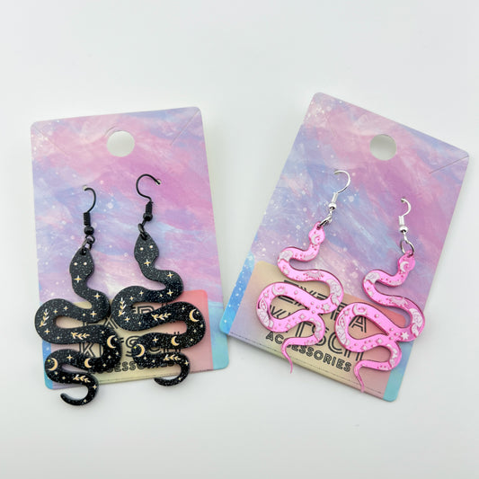 Mystical Snake Charmer Earrings