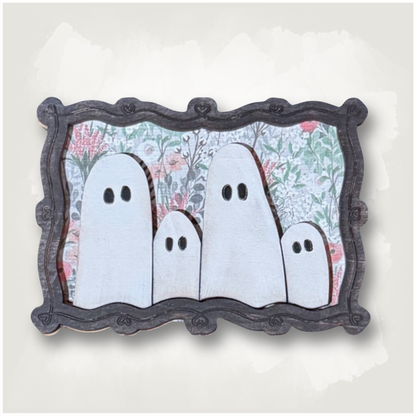 Spooky Ghost Portrait DIY Craft Kit