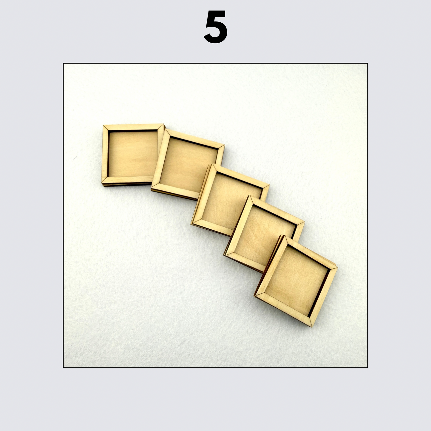 Mini Wood Art Frames