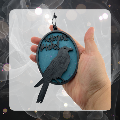 Edgar Allen Poe Ornaments Set