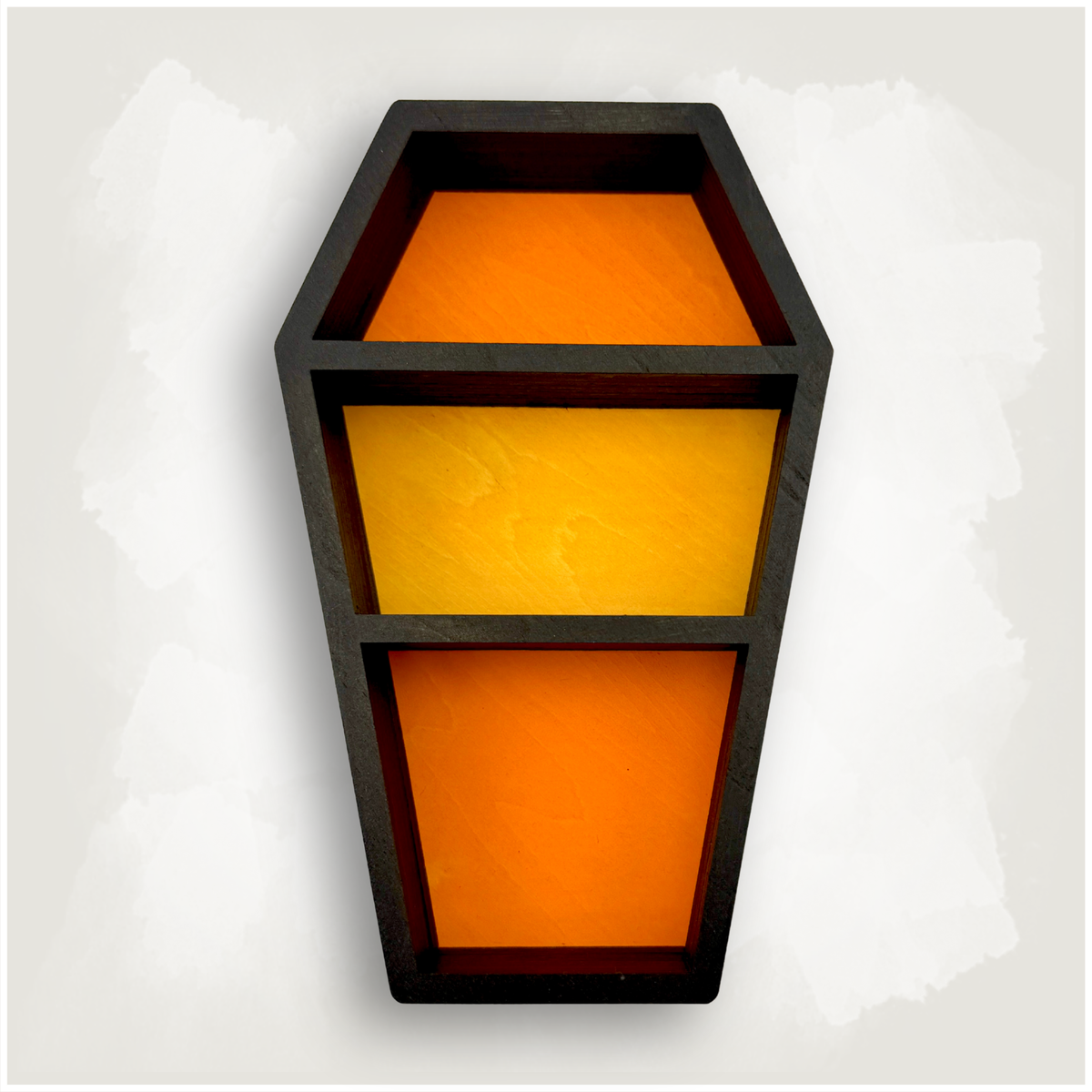 Small Coffin Shaped Trinket Shelf