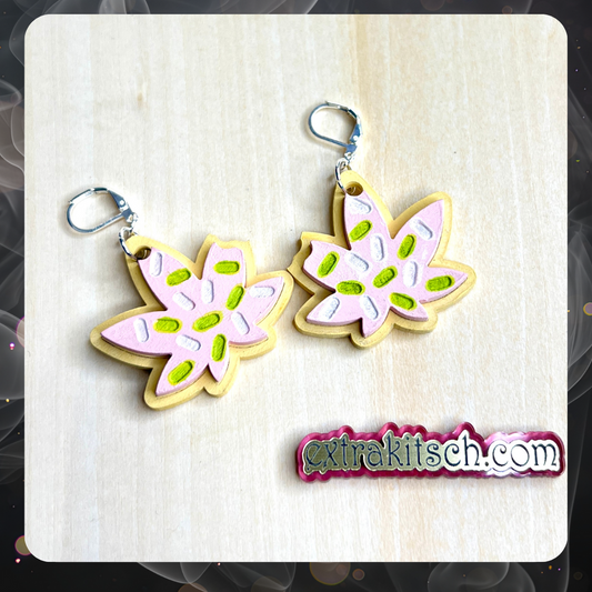 420 Sugar Cookie Earrings