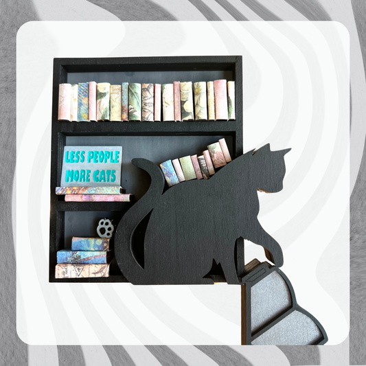 Cat Corner Hanger Mini Bookshelf