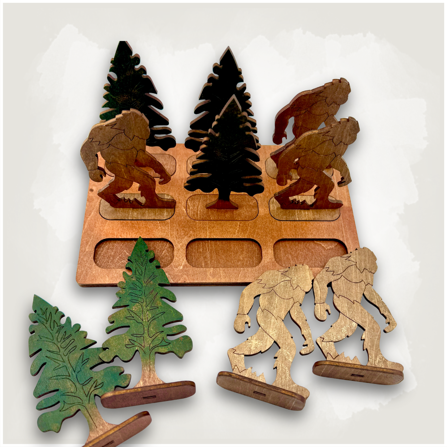 Bigfoot Tic Tac Toe