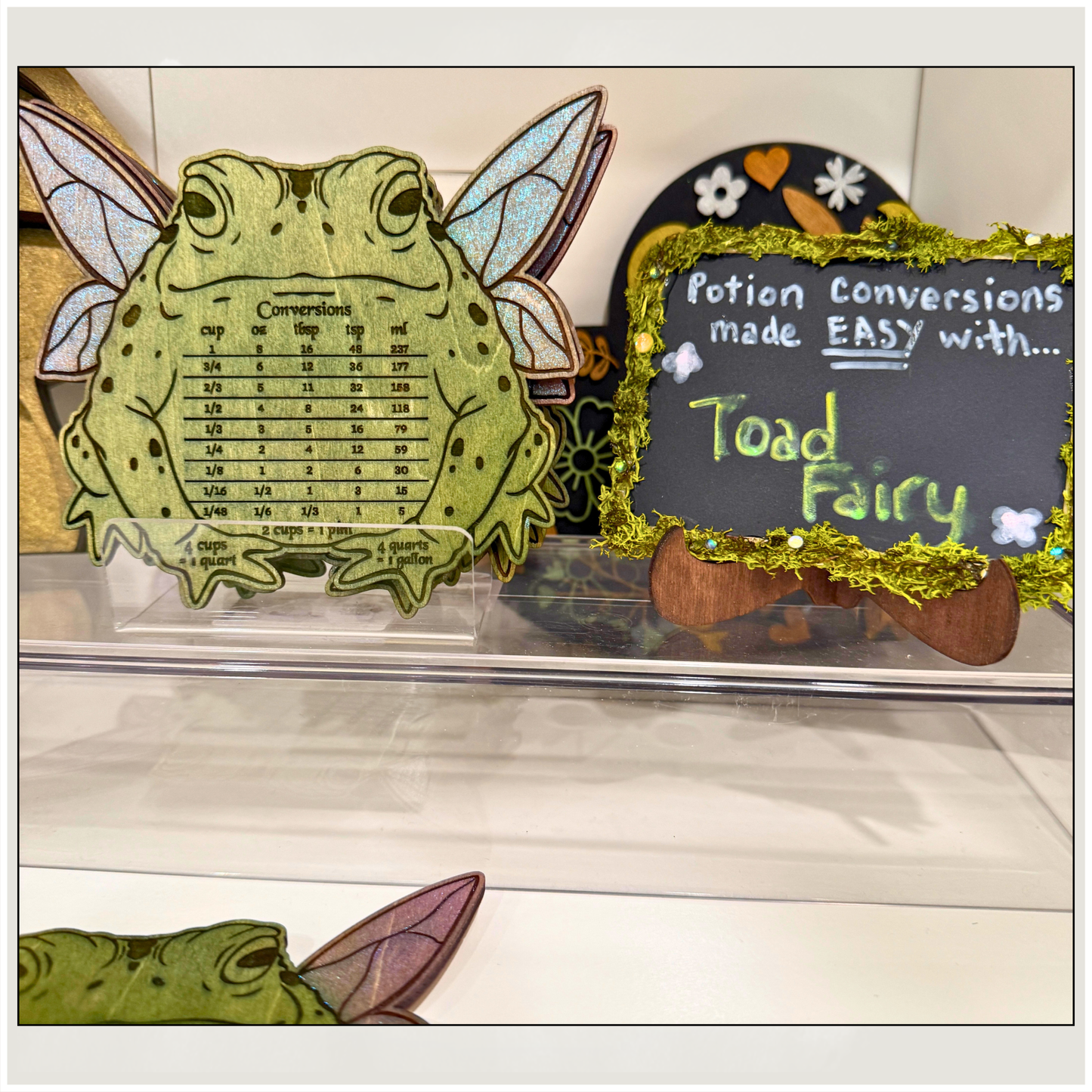 Toad Fairy Recipe Conversion Magnet