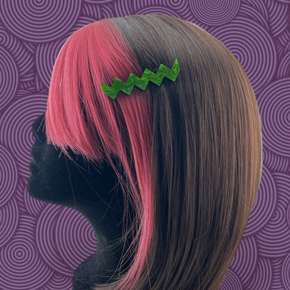 Zig Zag Y2K Kitsch Hair Pins