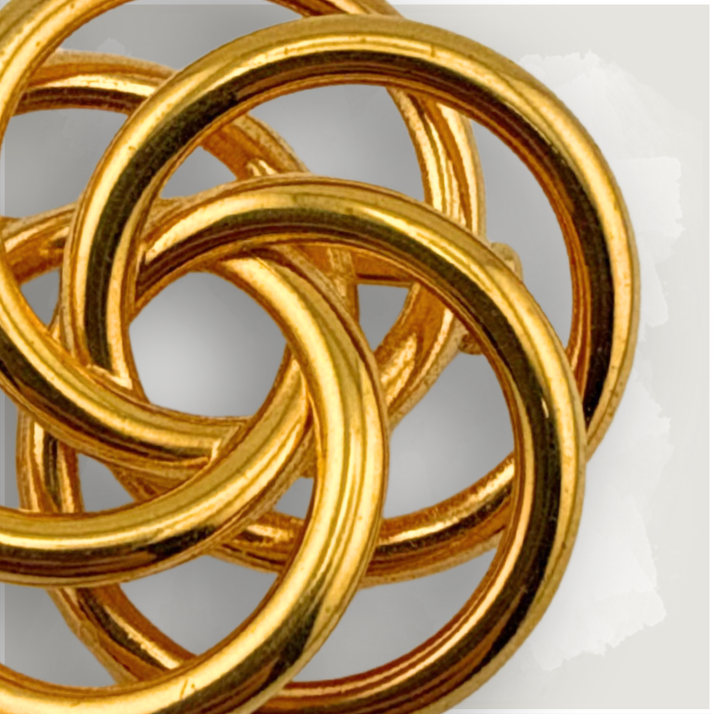 Vintage Napier Gold Love Knot Brooch
