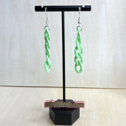 Colorful Chain Link Earrings