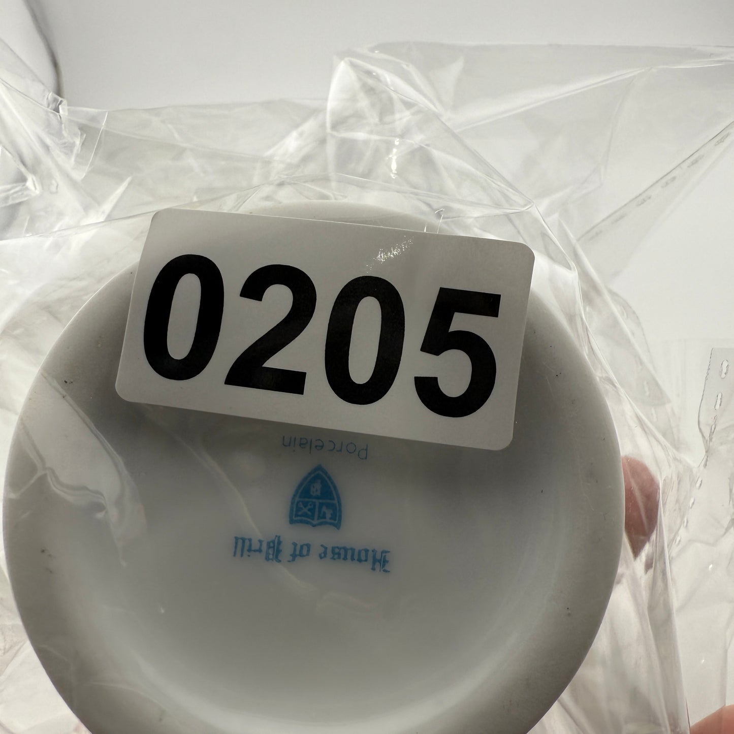 Vintage House of Prill Sunflower Porcelain Stamp Holder