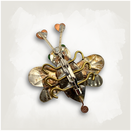 Vintage Love Bug Brooch