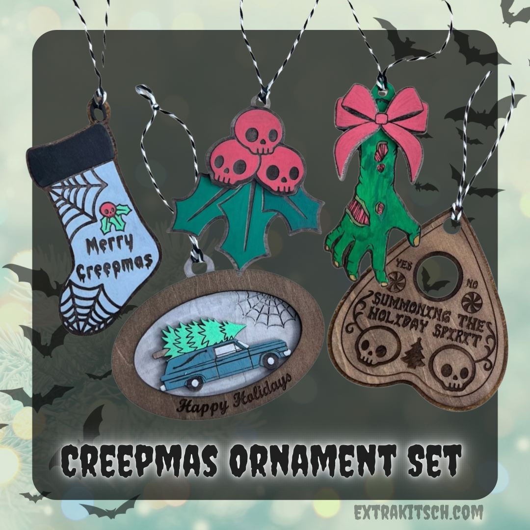 Creepmas Ornament Set