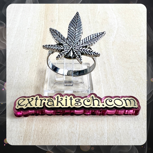 420 Pot Leaf Ring