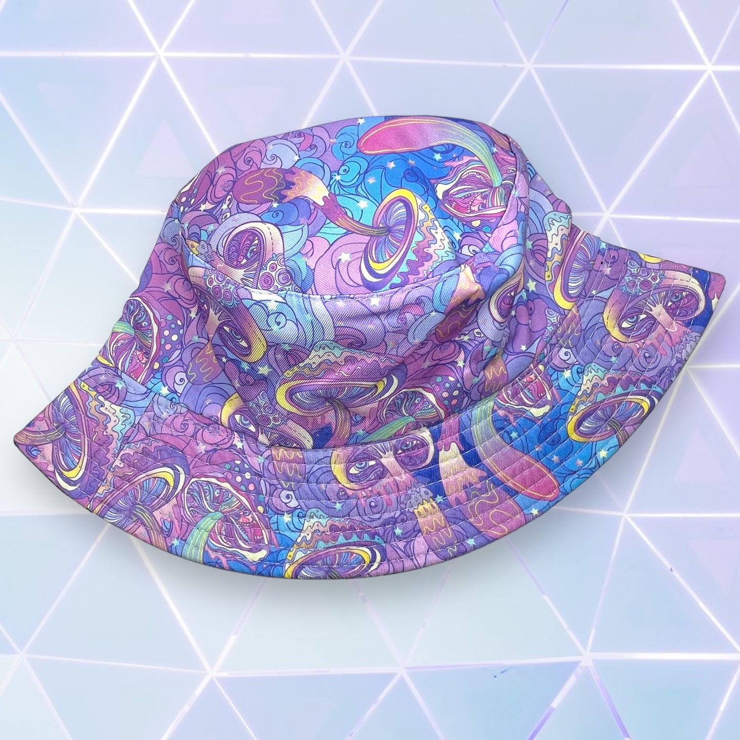 Magical Shrooms Trippy Bucket Hat 🍄